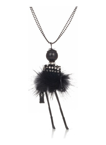 Nuevo Estilo Tassel Peacock Feather Bohemio Collar N010653b