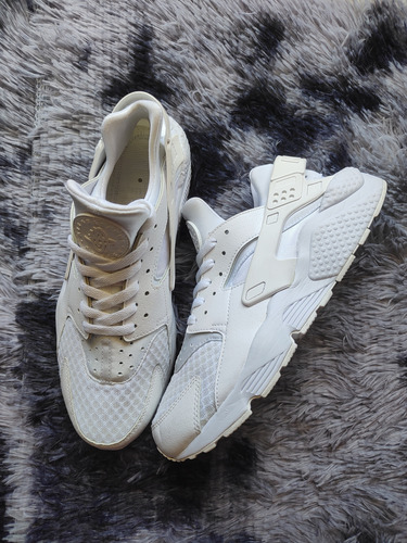Nike Air Huarache Run All White, #28.5 Cm (Usado)