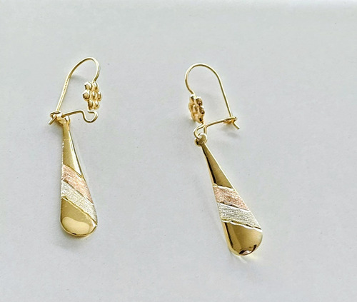 Aretes Oro 10k Mex X1154 (Usado)