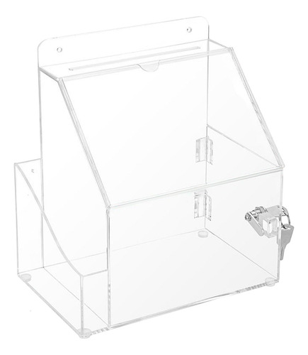 Cadera De Recolección Box De Donación Acrílico Con Caja