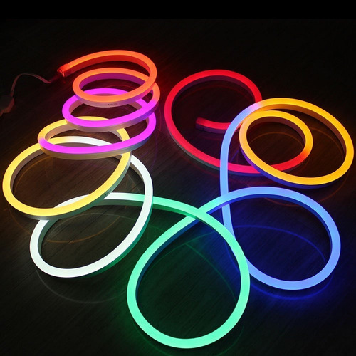 Manguera Neon Led Rgb Multicolor Ip65 50 Metros 110 Volts