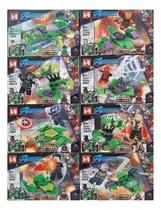 Comprar Heroes Assemble Bloques Para Armar Mg1193 Pack X8 Sets 353pz