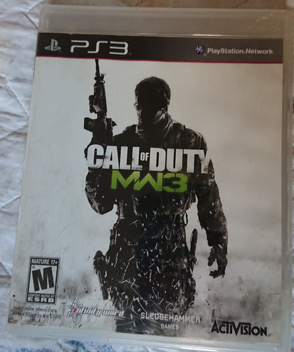 Call Of Duty Mw3 - Mídia Física Ps3