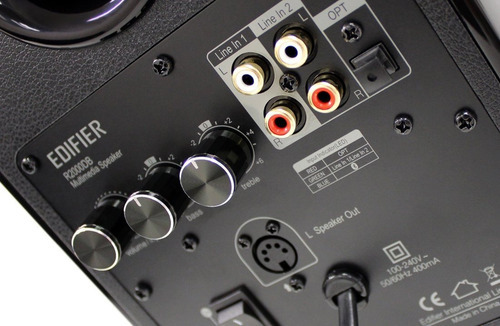 Caixas De Som Monitor Edifier R2000db 120w Rms Bivolt (par)