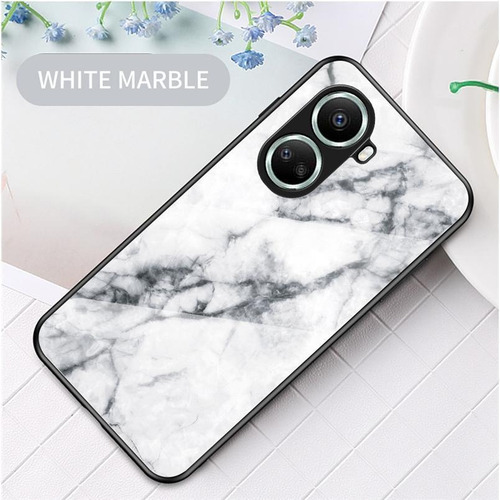 Carcasa Trasera De Silicona De Vidrio Templado Para Huawei N