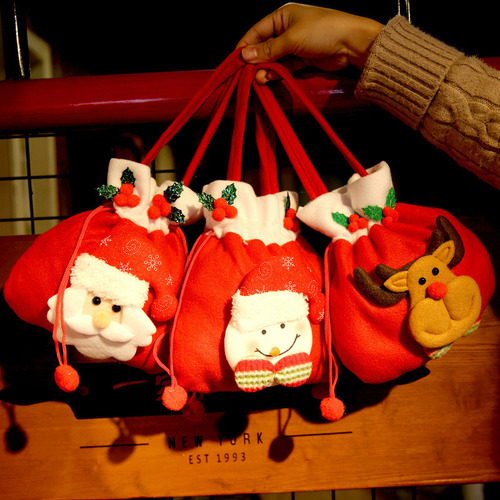 Bolsa De Navidad Portátil De La Suerte, Bolsa De Regalo De N
