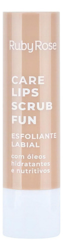 Exfoliante Labial Care Lips Hidratantes Nutritivos Ruby Rose Color Coffee Break