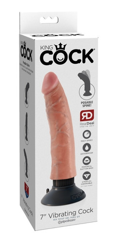Sexshop King Cock 7 Vibrador Grande Consolador Dildos Sexual