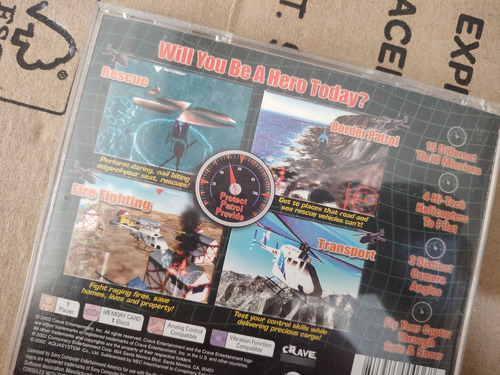 Rescue Copter Para Ps1 (Reacondicionado)