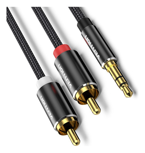 Cable De Audio Auxiliar 3.5mm A 2rca Vention Machos 3m