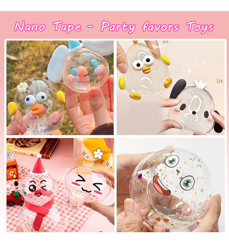 Kit Completo De Cinta Burbujas Adhesivas Para Niños 2 Unidad Rosa