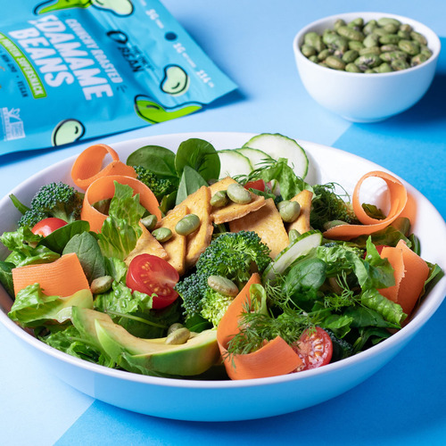 Edamame Tostado Crujiente Snacks Sal Marina 10 Piezas 11g