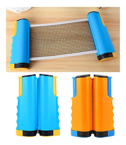 2x Red De Tenis De Retráctil Pong De Malla Resistente