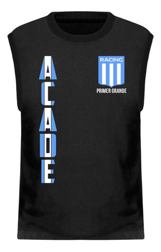 Musculosa Algodón Racing Club Escudo Academia Avellaneda