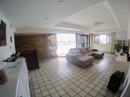 Imagem 10 de 30 de Apartamento Duplex Com 4 Dormitórios À Venda, 350 M² Por R$ 1.200.000,00 - Madalena - Recife/pe - Ad0001