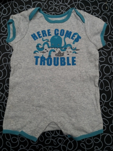 Romper / Enterito Old Navy Varon Talle 3 A 6 Meses