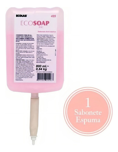 Sabonete Líquido Bactericida 800ml Elite Professional
