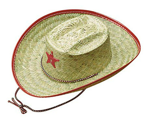 Articulo Para Fiesta - Kids Straw Cowboy Sheriff Party Hat W