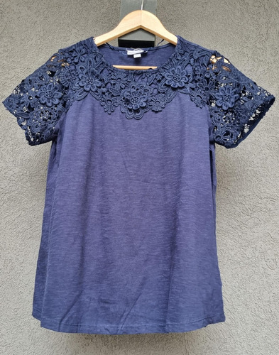 Blusa Manga Broderie Talles Grandes Importada Anaandi