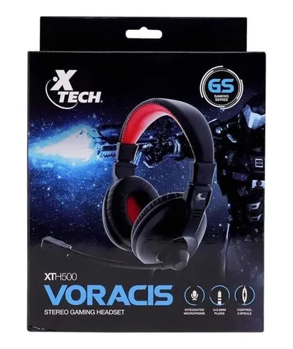 Audifonos Gamer Pc Xtech Voracis Negro