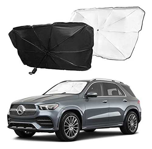 Car Windshield Sun Shade Umbrella, Foldable Car Sunshad...