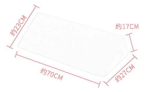 Almohada De Posicionamiento Triangular, Cojín De M Y Rosa