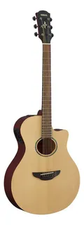 Yamaha Apx600mns Guitarra Electroacustica Natural Mate