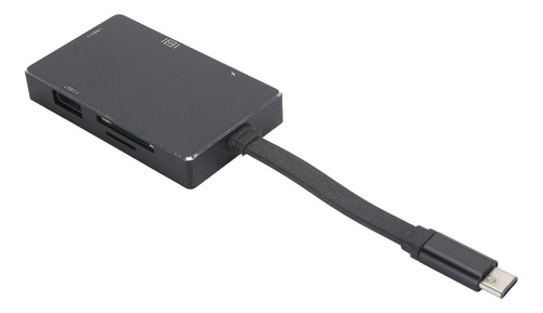 Adaptador Multipuerto Usb C Hub 6 En 1 Usb3.0 Pd De Carga Rá