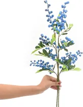 Comprar Huianer Bayas Artificiales, 27,5 Arándanos Artificiales Con