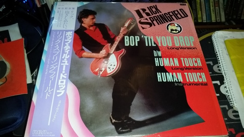 Rick Springfield Bop 'til You Drop Vinilo Maxi Japon Impecab