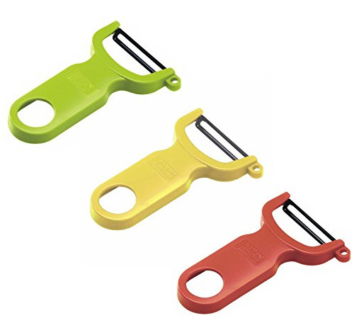 Original Swiss Peeler Paquete De 3 Rojo Verde Amarillo