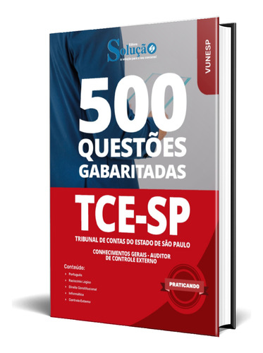 Caderno De Testes Tce Sp - Auditor De Controle Externo