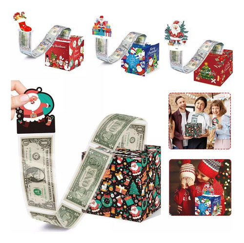 Para Caja De Regalo Sorpresa De Explosión Navideña