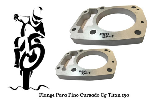 Flange Para Pino Cursado Moto Cg Titan 150 10mm