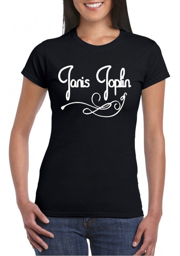 Playera Mujer Janis Joplin Mod-1