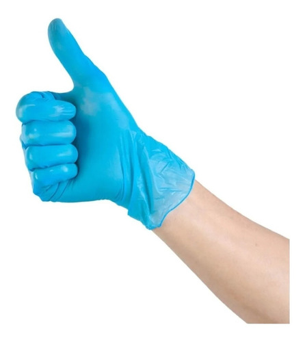 Guantes Vitrilo Descartables X 100 Unidades