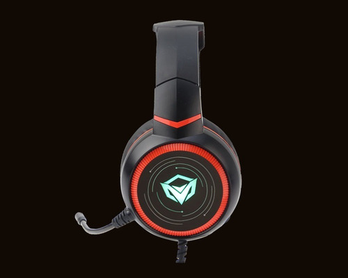 Imagen 6 de 12 de Auriculares Gamer Hifi 7.1 Meetion Hp030 Negro Y Naranja Luz