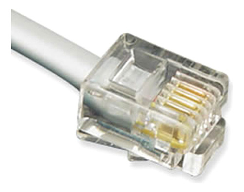 Cable De Línea Plana Gclb466025 De 25 Pies 6p4c Sv