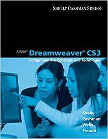 Adobe Dreamweaver Cs3 Comprehensive Concepts And Techniques 