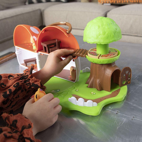 Fat Brain Toys Madera Tots Mushroom Sorpresa Muñecas Y Casas