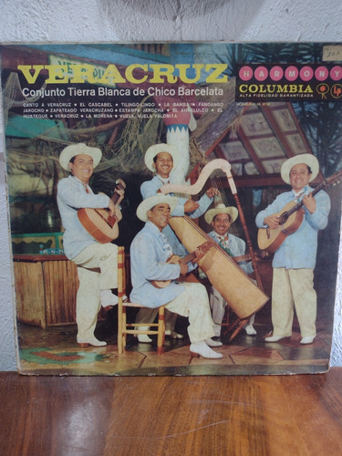 Veracruz Conjunto Tierra Blanca Disco De Vinil Lp 