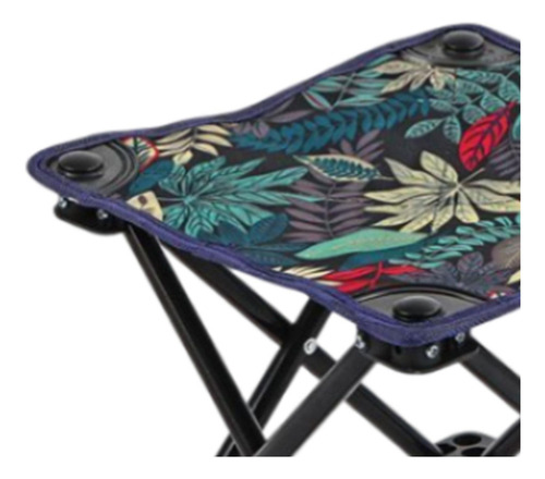 . Taburete Plegable Mini Silla Multifunción For Acampar Para