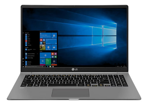 Notebook Lg Gram 15z980 Core I7 8gb Ssd 256gb Full Hd Win11 Prateado (Recondicionado)