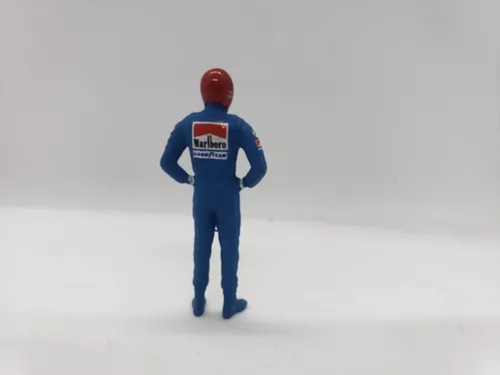 Figura Niky Lauda Ferrari 312 1974 Piloto 1/43 Cartrix (Usado)