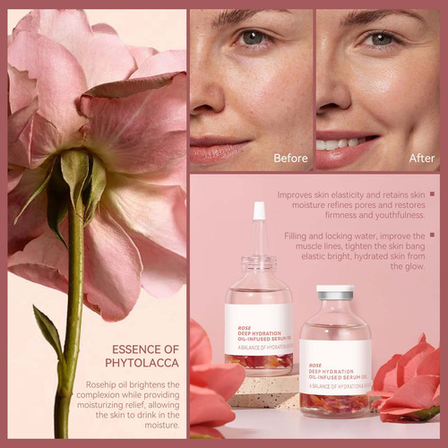 Rose Deeply Hydration Infused A Balances Of Hydration Nouris