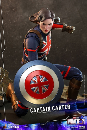 Figura Hot Toys Captain Carter Escala 1/6 Marvel What If...?