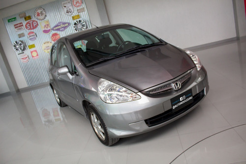 Honda Fit Lxl Nafta 2007 Gris