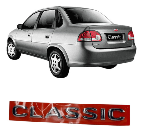 Emblema Traseiro Corsa Classic 2002 A 2009