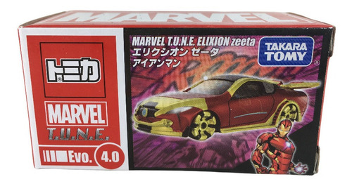 Takara Tomica Marvel T.u.n.e. Evo.4.0 Iron Man Elixion Zeeta
