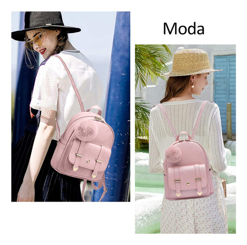 Mini Mochila De Moda Para Mujer Casuals, Mochila Antirrobo